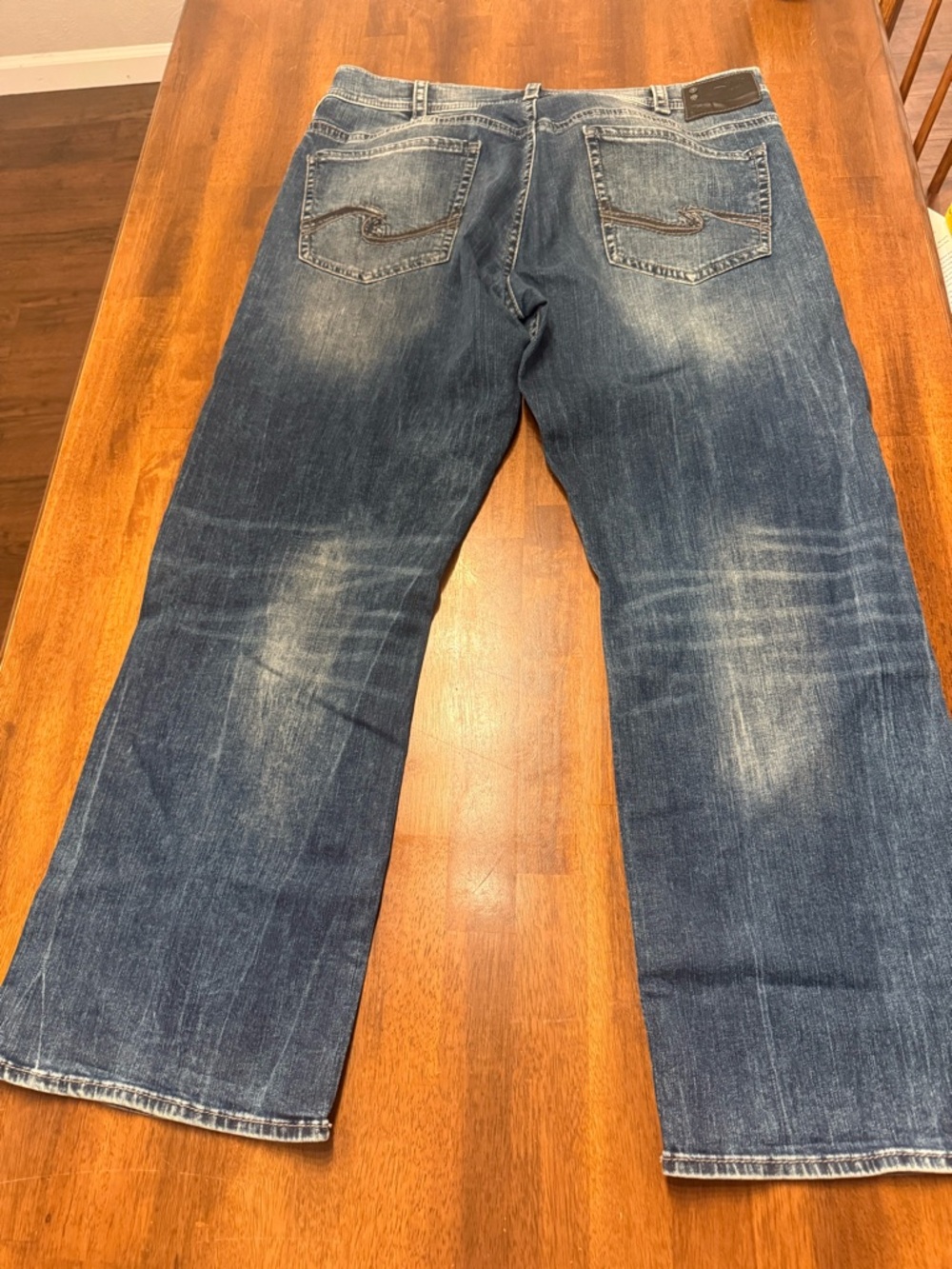 Silver brand Me s Classic Blue Washed Jeans 40 x 32 - Picture 5 of 5